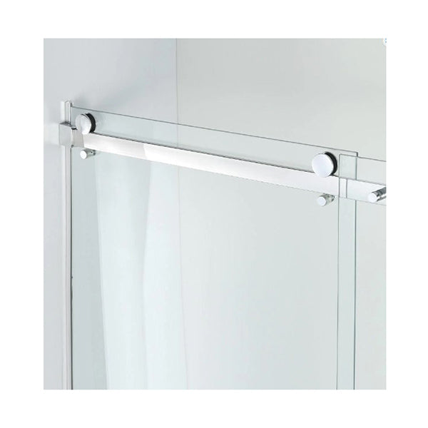 Frameless Sliding Shower Door Fits Adjustable