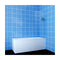 Frameless Square Shower Screen Fixed Bath Panel Fit Left Or Right Side