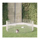 Free Range Animal Enclosure 10 Panel 54X60 Cm Galvanised Iron