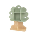 Freestanding Bookcase Open Shelves For Reading Nook And Nursery Green