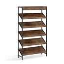 Freestanding Industrial Wooden Newspaper Rack For Living Room