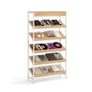 Freestanding Industrial Wooden Newspaper Rack For Living Room