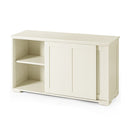 Freestanding Storage Cabinet With Sliding Door For Kitchen