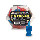 Fucks I Have To Give F U Finger Flicker Novelty Toy Display Of 24