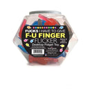 Fucks I Have To Give F U Finger Flicker Novelty Toy Display Of 24