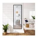 Full Length Mirror With Height Adjusting Hanging Hooks For Bedroom