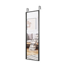 Full Length Mirror With Height Adjusting Hanging Hooks For Bedroom