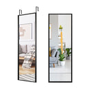 Full Length Mirror With Height Adjusting Hanging Hooks For Bedroom