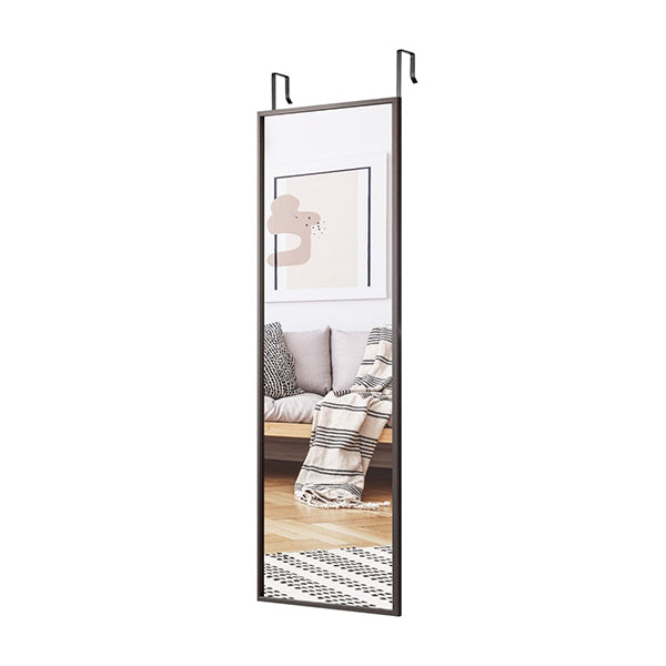 Full Length Mirror With Height Adjusting Hanging Hooks