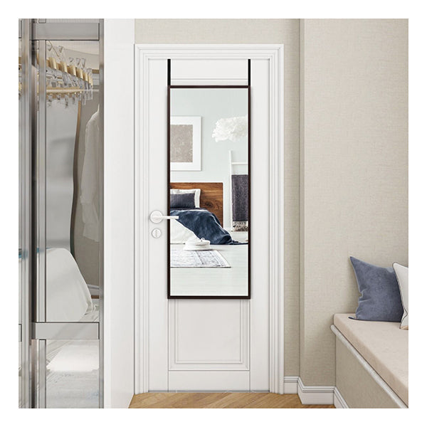 Full Length Mirror With Height Adjusting Hanging Hooks