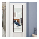 Full Length Mirror With Height Adjusting Hanging Hooks