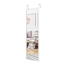 Full Length Mirror With Height Adjusting Hanging Hooks