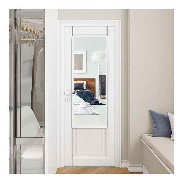 Full Length Mirror With Height Adjusting Hanging Hooks