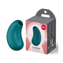 Fun Factory Cherie Bottle Green Usb Rechargeable Air Pulse Stimulator