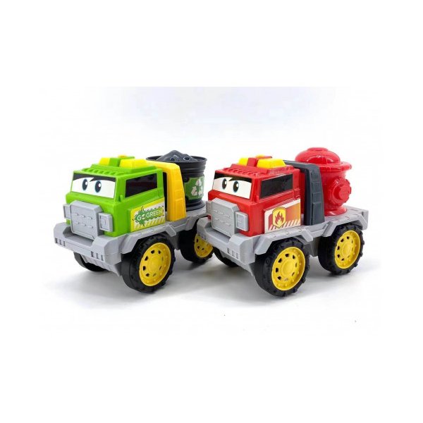 Toy Fire Truck With Sound And Lights 18M