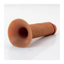 Fx Elite 8 Inch Silicone Hollow Strap On Tan