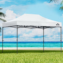 Gazebo Pop Up Marquee 3x4.5 Folding Tent 500D Oxford Fabric White