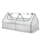 3 in 1 Raised Garden Bed with Greenhouse Galvanised Planter Box Kit