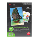 Gbc Laminating Pouch A4 80 Micron Pack Of 100