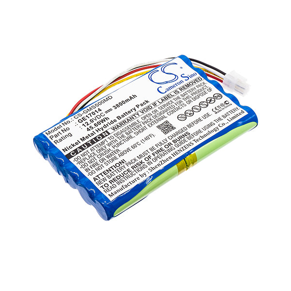 Cameron Sino Cs Gms500Md 3800Mah Replacement Battery For Ge