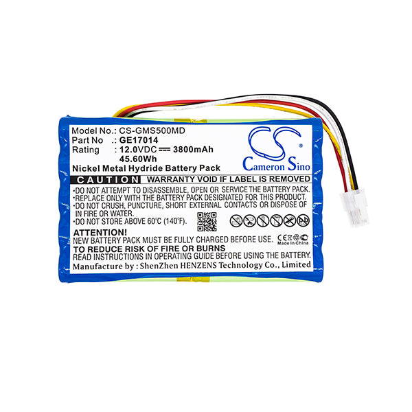 Cameron Sino Cs Gms500Md 3800Mah Replacement Battery For Ge