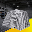20PCS Garage Floor Tiles Interlocking Drainage Non-Slip Tiles Heavy Duty for Workshop Grey