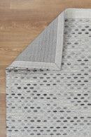 Azure Cove Grey Wool Rug