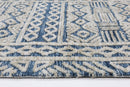 Indigo Arc Navy Tribal Rug