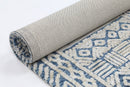 Indigo Arc Navy Tribal Rug