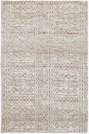 Ivory Arc Tribal Rug