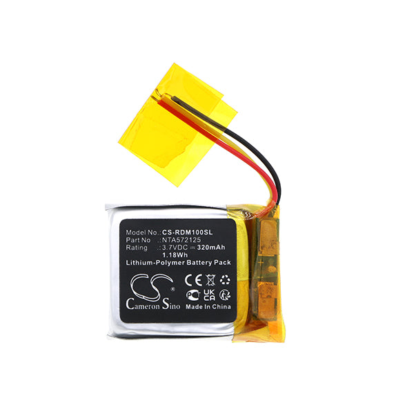Cameron Sino Cs Rdm100Sl 320Mah Battery For Rode Go Receiver Headset