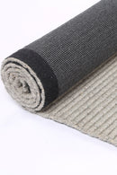 Cedar Cove Grey Textured Wool Rug