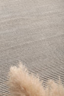 Cedar Cove Grey Textured Wool Rug