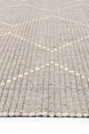 Cinder Cove Grey Wool Rug
