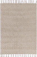 Dawn Cove Ash Diamond Wool Rug
