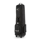 Golf Travel Bag Flight Cover Foldable Soft Case Wheels Black