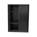 Move Door Cupboard 1200Mm W Black Satin