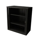 Move Door Cupboard 1200Mm W Black Satin