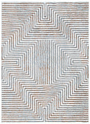 Golden Cove Geometric Rug