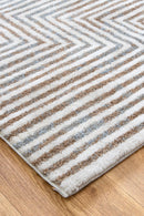 Golden Cove Geometric Rug