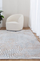 Golden Cove Geometric Rug