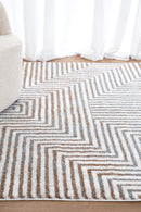 Golden Cove Geometric Rug