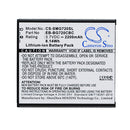 Cameron Sino Cs Smg720Sl 2200Mah Battery For Samsung Galaxy Grand 3