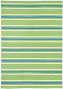 Meadow Oasis Green Blue Rug