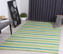 Meadow Oasis Green Blue Rug