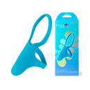 Maia Griffin Blue Silicone Cock Ring