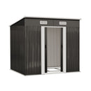 Garden Shed 1.94x1.21M Workshop Cabin Metal Base