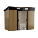 Garden Shed Outdoor Storage 2.38x1.31M Workshop Shelter Base