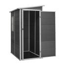 Garden Shed Outdoor Storage 1.52x1M Workshop Tool House Grey