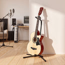 Iron Adjustable Guitar Stand Folding Instrument Holder Acoustic Bass Rack Black
